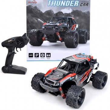 Funtomia Maximum RC - Thunder Car / Monstertruck - Spielzeugauto / Rennauto / 36km/h schnell rot