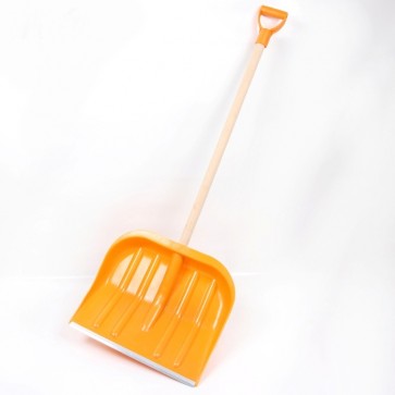 Schneeschaufel in Orange mit 49,5cm Schaufelbreite