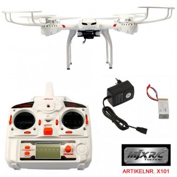FunTomia Quadrocopter MJX X101 RC  6-Axis Gyro Quad-copter Real Time 2.4 GHz