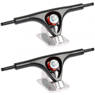 2 Stück FunTomia® Aluminium Longboard Achse Trucks Winkel 50° 