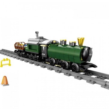 Funtomia Kazi KY98237 Elektrische Eisenbahn aus der City Train Serie - 372 Klemmbausteine