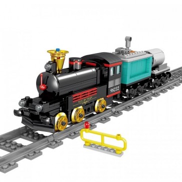 Funtomia Kazi KY98239 Elektrische Eisenbahn aus der City Train Serie - 332 Klemmbausteine