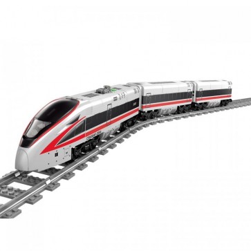 Funtomia Kazi KY98229 Elektrische Eisenbahn aus der City Train Serie - 647 Klemmbausteine