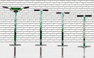 FunTomia Pogo Stick Hüpf Stange Sprungstange Jumper Stockhüpfen für 4 verschiedene Gewichtsklassen