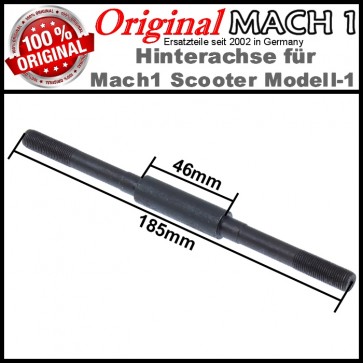 Hinterachse für Mach1 Scooter / für Modell-1 bis Bj 2007