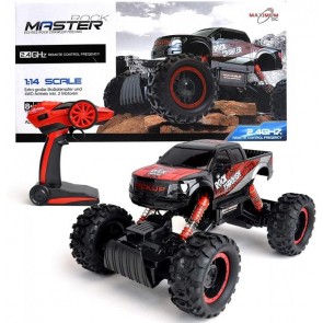 Maximum RC Ferngesteuertes Auto für Kinder - Rock Crawler / Monstertruck (rot)