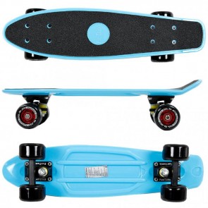 FunTomia® Mini-Board Blau mit Big Wheel Rollen und ABEC11 Kugellager 