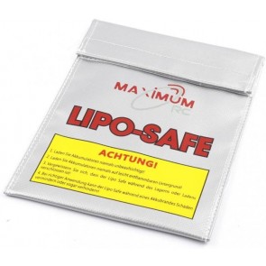 Lipo Safe - Ladetasche - Lipo Guard - Lipo Ladetasche zum sicheren laden der Lipo Akku und zum sicheren Aufbewahren. Feuerfest ** 23 cm x 18 cm ** 
