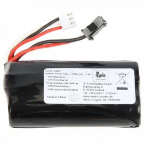 Maximum RC - Ersatzakku - Thunder Car 1200 mAH - 7,4V - Lithium Ionen Akku
