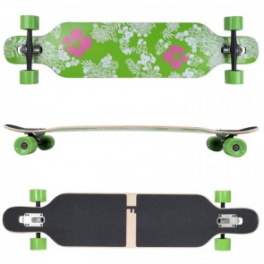 FunTomia Longboard Design Hawaii Blume Ahornholz Flex 2