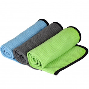 Mach1 3 Stück Mikrofasertuch 40x60 cm mit 400g/m²