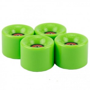 4x FunTomia® Rollen 59x45mm 82A für Mini-Board/Skateboard inkl. Mach1® Kugellager