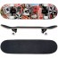 Skateboard mit ABEC-9 Kugellager / Design in Satellite 