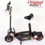 Der Sattel ist für solch einen E-Scooter geeignet. (Der Scooter ist nicht im Lieferumfang enthalten)