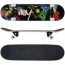 Skateboard mit ABEC-9 Kugellager / Design in Adlerkopf.